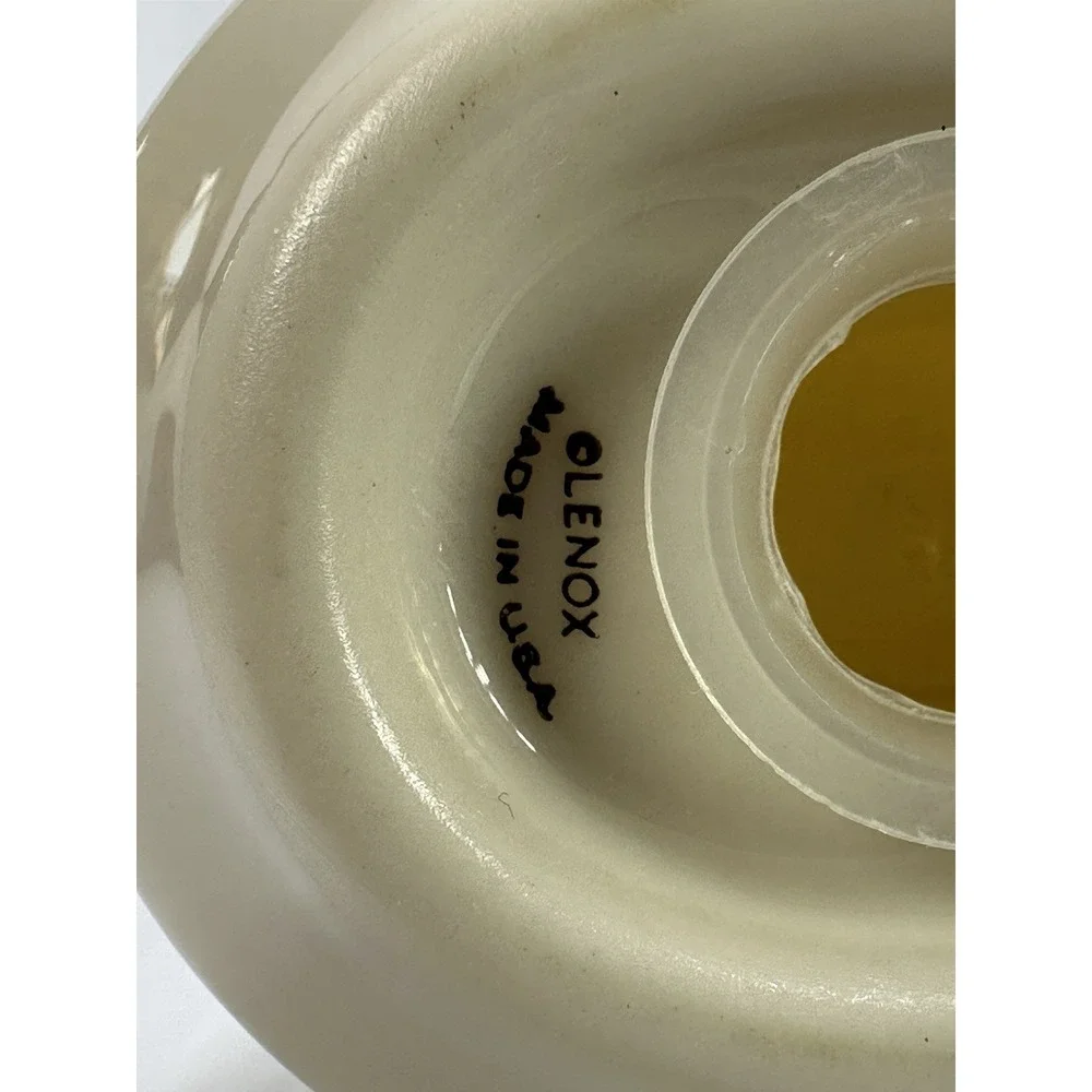 Vintage Lenox Eternal Salt & Pepper Made In USA 5822316‎ Gold Trim On Cream